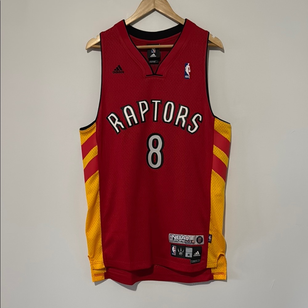Vintage Jose Calderon Toronto Raptors Europe Live 2007 Jersey / Medium / Adidas